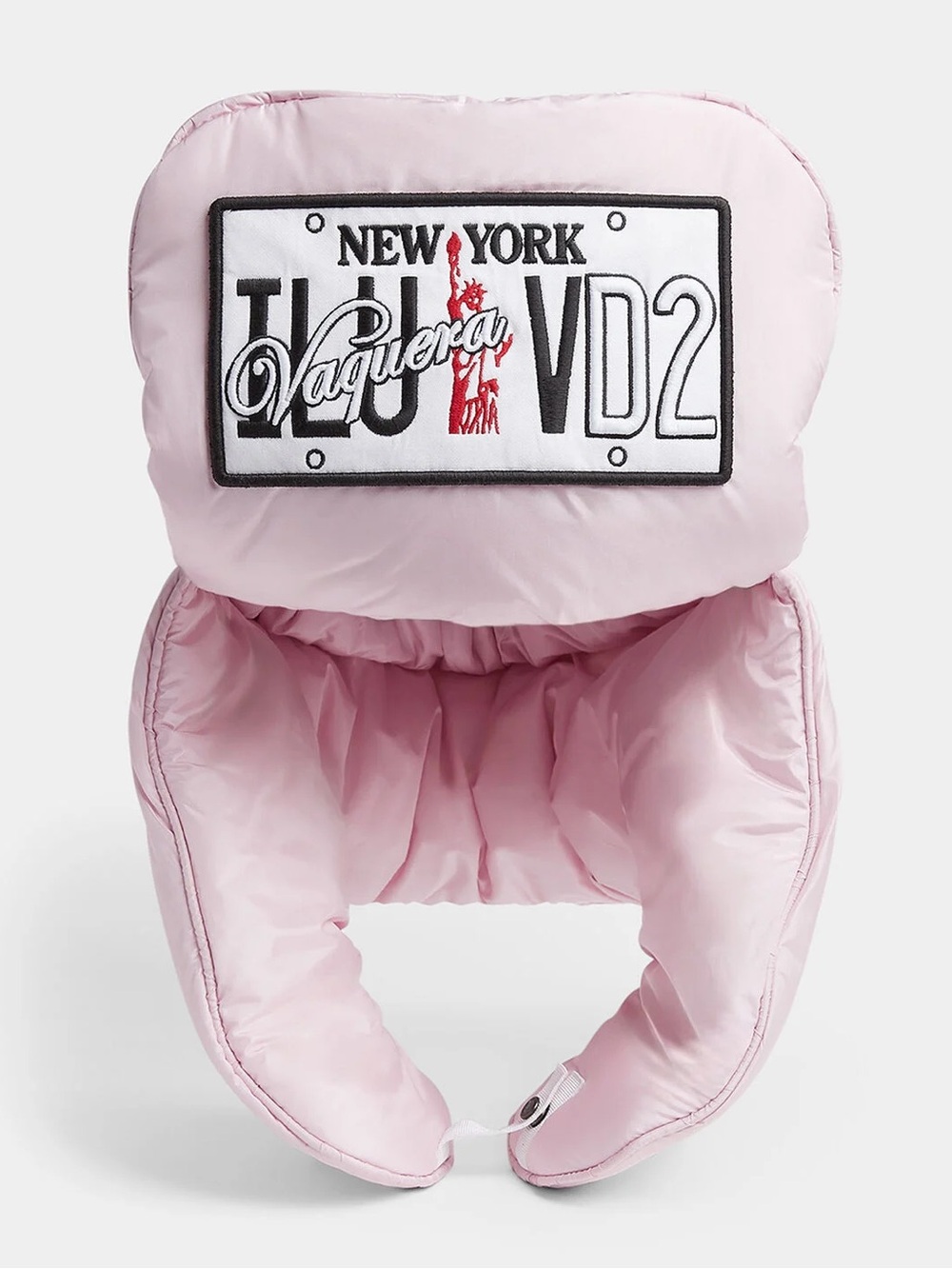 Vaquera X Dsquared2. Pink Puffer Earflap Hat. Brand New! Retail price: $1,245